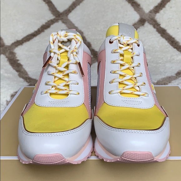 MICHAEL KORS MADDY TRAINER MESH OPTIC WHITE - Picture 10 of 16